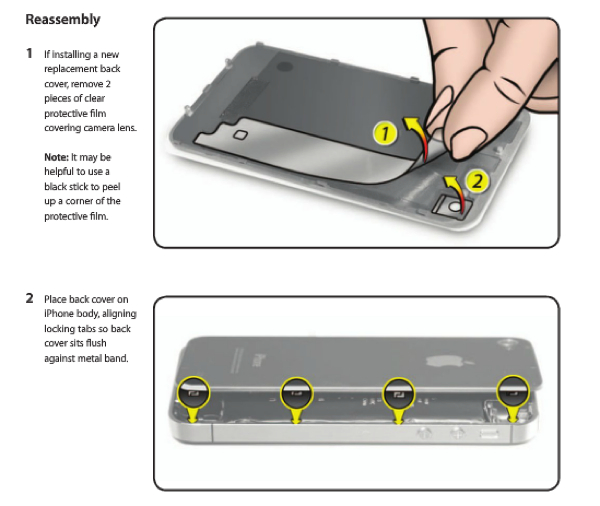 หลุดคู่มือเทคนิคและวิธีซ่อม iPhone จาก Apple [Official] กว่า 189 หน้า