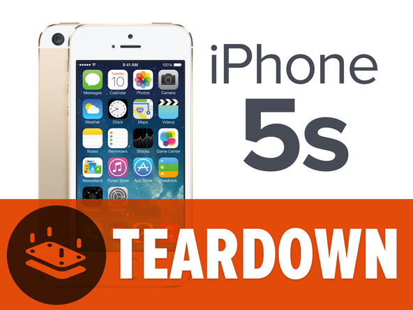 iPhone 5S โดนชำแระชิ้นส่วนภายในแล้ว [iFixit]