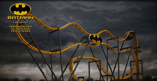 Batman The Ride เครื่องเล่นใหม่ เผยดีไซน์แรกให้ชมกันแล้ว!