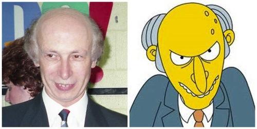 18. Mr. Burns จากเรื่อง The Simpsons