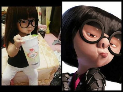 19. Edna Mode จากเรื่อง The Incredibles