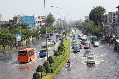 ภาพสำรวจน้ำเส้นทาง แสนแสบ-มีนบุรี-บางชัน 