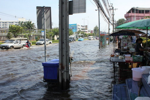 ภาพสำรวจน้ำเส้นทาง แสนแสบ-มีนบุรี-บางชัน 