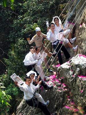 หวานชื่นกับงานวิวาห์ทั่วไทยในวันแห่งความรัก