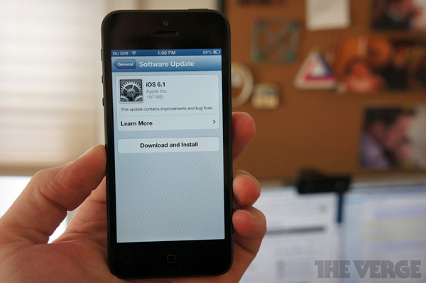 อัพเดท iOS 6.1 ตัวเต็มออกมาแล้ว !! เพิ่มคีย์บอร์ดไทย 3 แถว และอื่นๆ