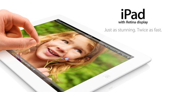 เปิดตัว iPad 4 ความจุ 128 GB  วันที่ 5 กุมภาพันธ์นี้