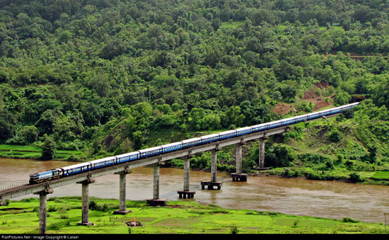 เที่ยวสบายใจ ท่องไปตามเส้นทางรถไฟสายกอนกาน