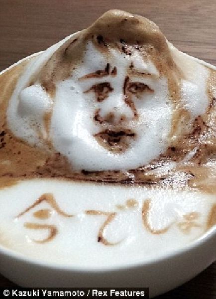 ว้าว!! คอกาแฟห้ามพลาด! ศิลปะจากฟองกาแฟ แบบ 3 มิติ 