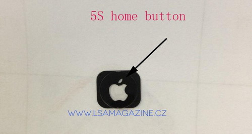 ภาพหลุดปุ่ม Home ของ iPhone 5S มีโลโก้แอปเปิลเรืองแสง !!