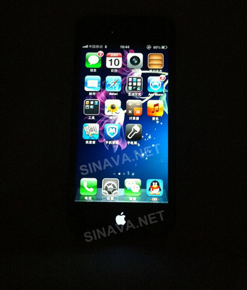 ภาพหลุดปุ่ม Home ของ iPhone 5S มีโลโก้แอปเปิลเรืองแสง !!