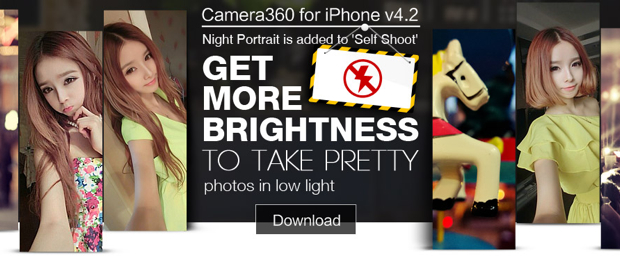 คนไทยใช้แอพ Camera 360 กว่า 20 ล้านคน, คิดเป็น 1 ใน 6 จากทั่วโลก