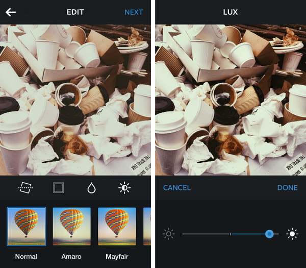 Instagram for iOS อัพเดตคุณสมบัติใหม่ ปรับค่าความสว่างได้ตามใจ