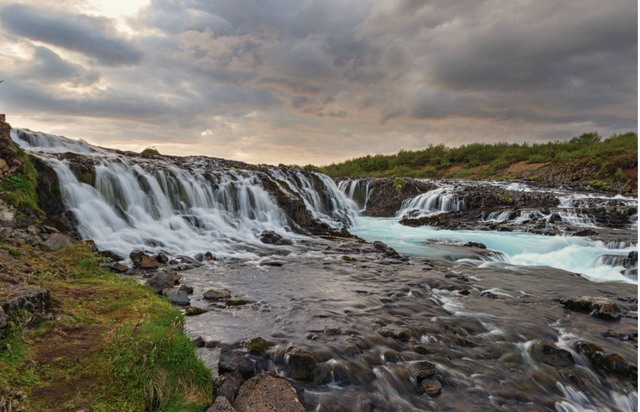  Brúárfoss มหัศจรรย์น้ำตกสีฟ้าแห่งไอซ์แลนด์