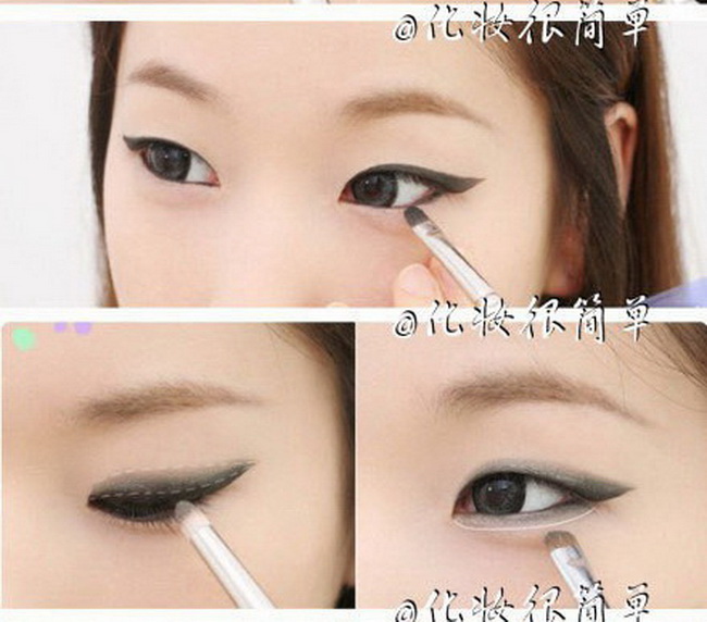 Smokey eyes สไตล์สาวหมวยตาชั้นเดียว