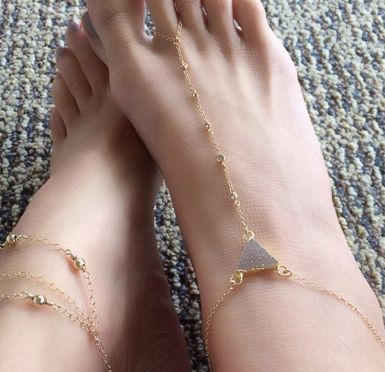 Ankle Bracelet 20 แฟชั่นสร้อยข้อเท้าน่ารักๆ