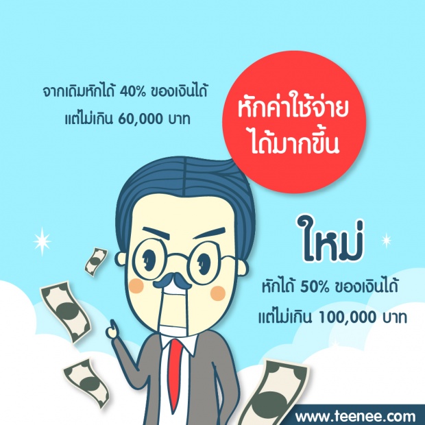 เรื่องน่ารู้ ภาษีบุคคลธรรมดา 2560