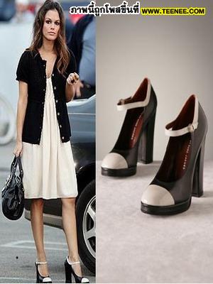 Rachel Bilson สวม Cap Toe ของ Marc Jacops