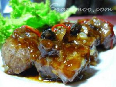 ซี่โครงหมูตุ๋น (แบบติ่มซำ)