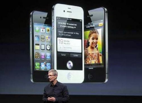 แอปเปิลปลื้ม ยอดขาย ไอโฟน 4S ทะลุ 4 ล้านเครื่อง 