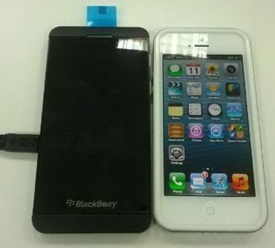 เผยหน้าตา BlackBerry L ที่จะมาพร้อมกับ BB10, หน้าตาคล้าย iPhone 5