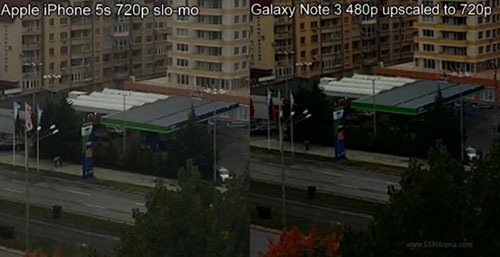 iPhone 5s กับ Galaxy Note 3 ความผิดพลาดในโหมดถ่ายวีดีโอ