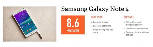 รีวิว Samsung Galaxy Note 4 โดยเดวิด เพียร์ซ