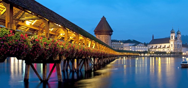 Chapel Bridge, Switzerland