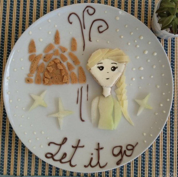 สร้างสรรค์ศิลปะบนจานอาหารให้ลูกๆ