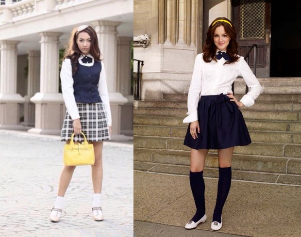 เปรียบเทียบแฟชั่นสุดแซ่บของสาว Blair จากซีรี่ย์ Gossip Girl Thailand & US