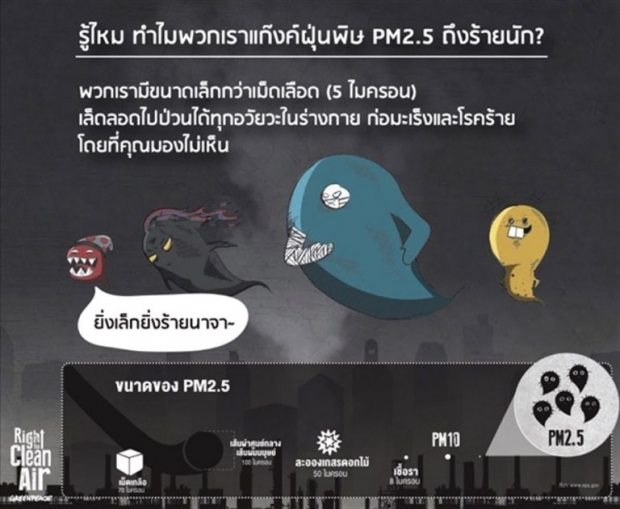 ฝุ่น PM 2.5 “หน้ากากอนามัยธรรมดา” เอาไม่อยู่ ต้องใช้แบบนี้!!