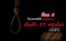 ไม่น่าเชื่อ !! ประเทศไทยมีสถิติการฆ่าตัวตายอยู่ในอันดับต้นๆของโลก 