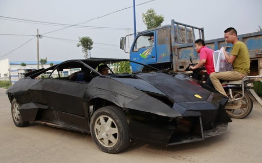 หนุ่มจีนสร้างรถในฝัน ลัมโบกินี Made in China 