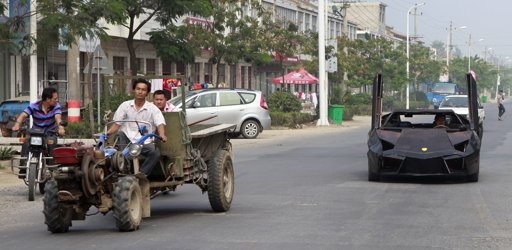 หนุ่มจีนสร้างรถในฝัน ลัมโบกินี Made in China 