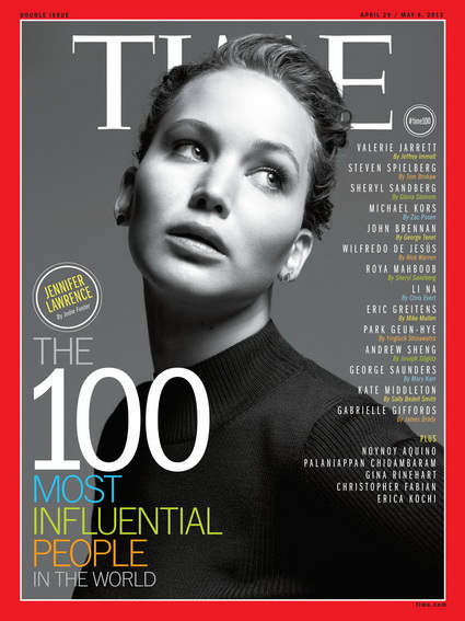 นิตยสารไทม์เผย 100 อันดับบุคคลทรงอิทธิพล ประจำปี 2013