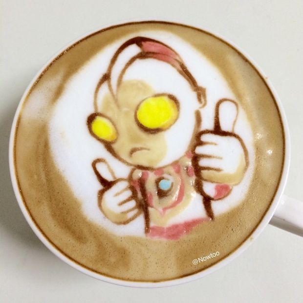 ลาเต้อาร์ต (Latte Art) ศิลปะฟองนมบนแก้วกาแฟ