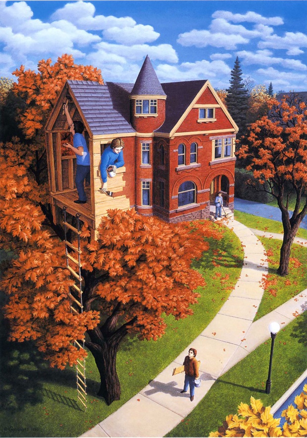 25 ภาพเหนือจริงของ Robert Gonsalaves