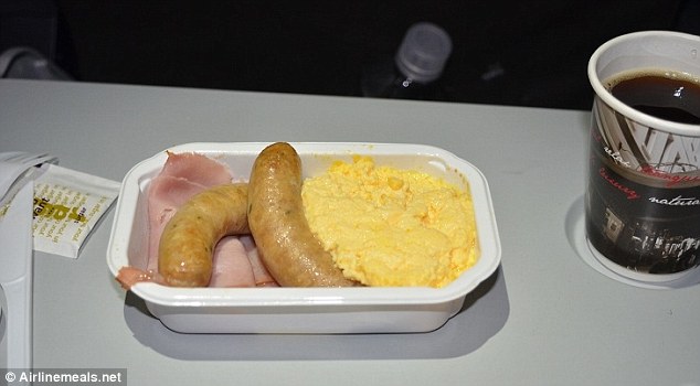  มื้อที่แย่ของสายการบิน Airlinemeals