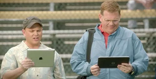 Microsoft ส่งโฆษณากัดจิก iPad อีกแล้ว