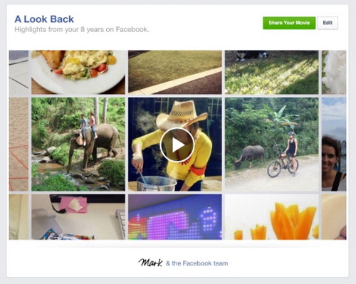 วิวัฒนาการเว็บ facebook เนื่องในวันครบรอบ 10ปี 