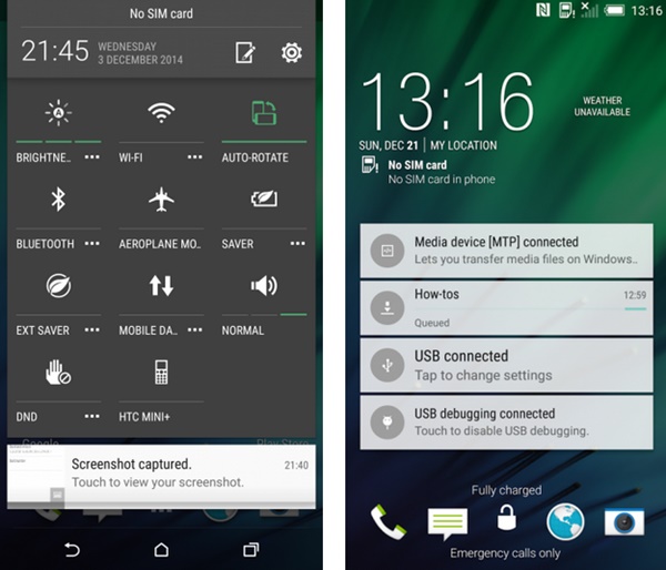 รวมภาพ HTC One M8 หลังอัพ Android 5.0.1 Lollipop! (มีคลิป)