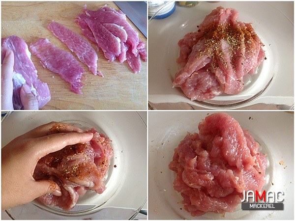 หมูทอดสอดใส้ชีส ทั้งกรุบกรอบและหนึบหนับ