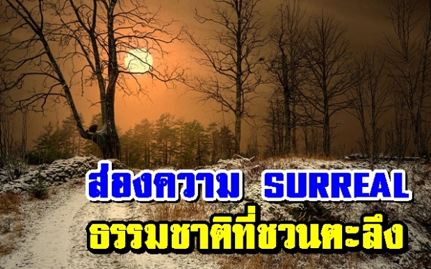 ส่องความ SURREAL ธรรมชาติที่ชวนให้ตะลึง!!