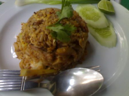 ข้าวผัดผงกะหรี่