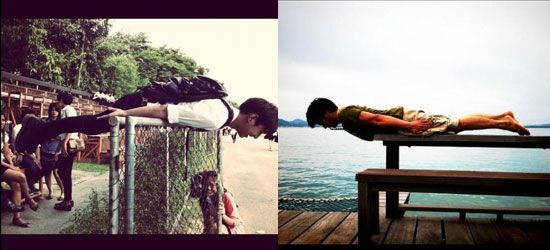 กระแส planking ในวัยรุ่นไทย