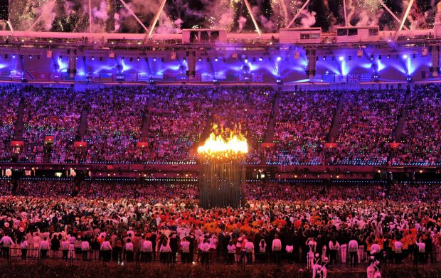 ประมวลภาพพิธีเปิดโอลิมปิก เกมส์ 2012 
