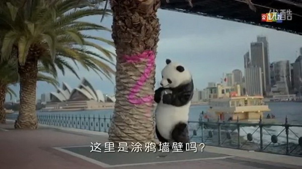 คนจีนหน้าชา CCTV ปล่อยโฆษณา แพนด้า เตือนสติจะเที่ยวต้องมีมารยาท