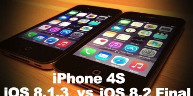 เปรียบเทียบการทำงาน iOS 8.2 vs iOS 8.1.3 บน iPhone 4S และ 5