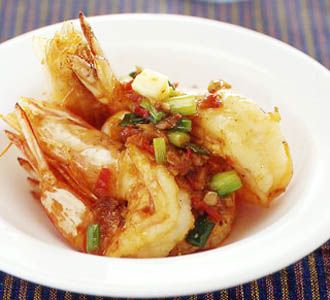 กุ้งผัดพริกเกลือ 