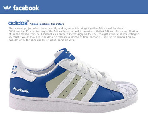 รองเท้า Adidas รุ่น Facebook Superstars Limited Edition