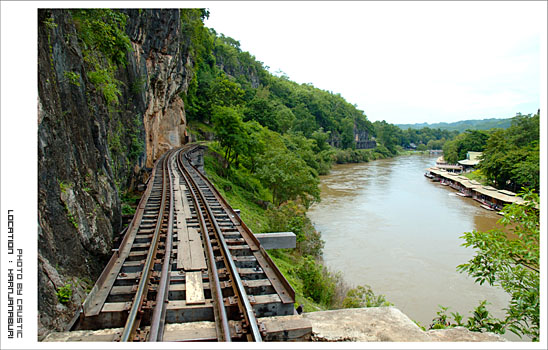 ทางรถไฟสายประวัติศาสตร์ (สายมรณะ), กาญจนบุรี 